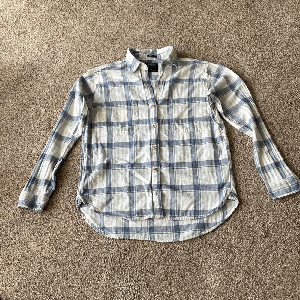 Abercrombie and Fitch boyfriend flannel shirt